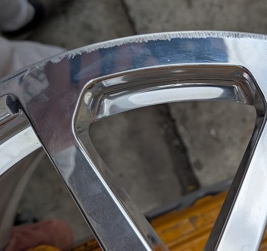 1) Deep clean + coarse sanding removes rust, and imperfections. interface